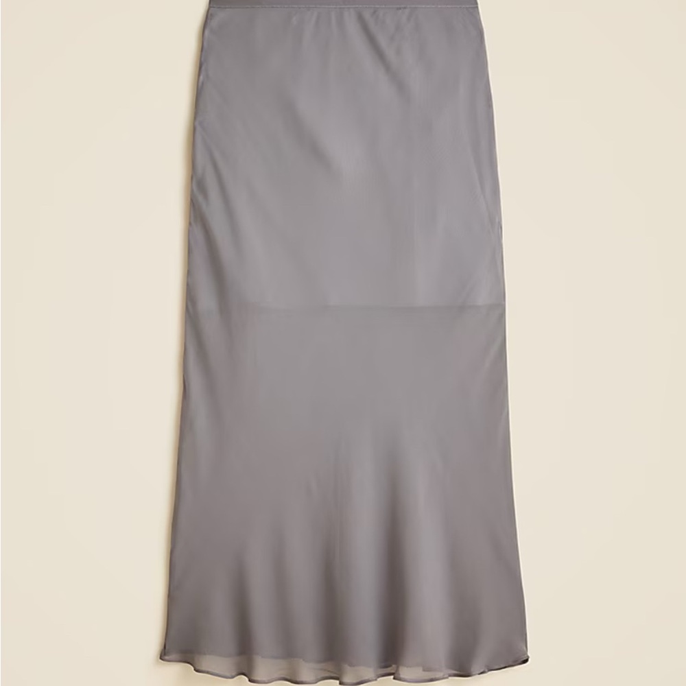 J. Crew Gwyneth skirt in chiffon
